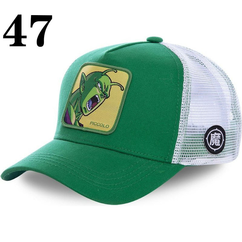 Department Store - Dragon Ball Naruto 41 All Styles Buckle Back Cotton Baseball Cap Men's Women's Hip Hop Dad Hat Trucker Mesh Cap