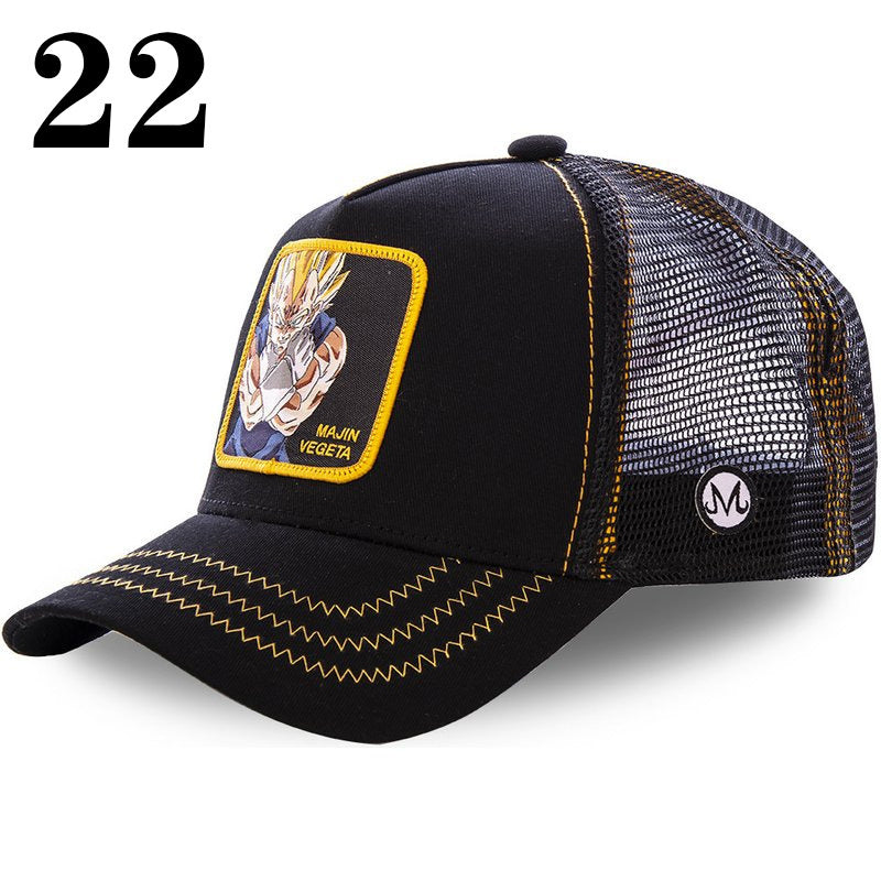 Department Store - Dragon Ball Naruto 41 All Styles Buckle Back Cotton Baseball Cap Men's Women's Hip Hop Dad Hat Trucker Mesh Cap