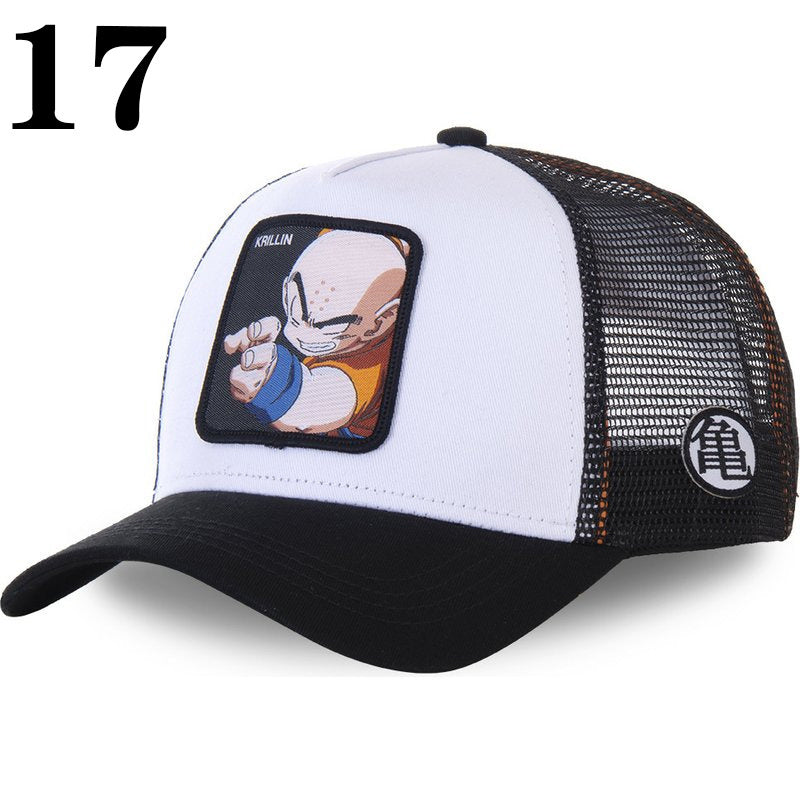 Department Store - Dragon Ball Naruto 41 All Styles Buckle Back Cotton Baseball Cap Men's Women's Hip Hop Dad Hat Trucker Mesh Cap
