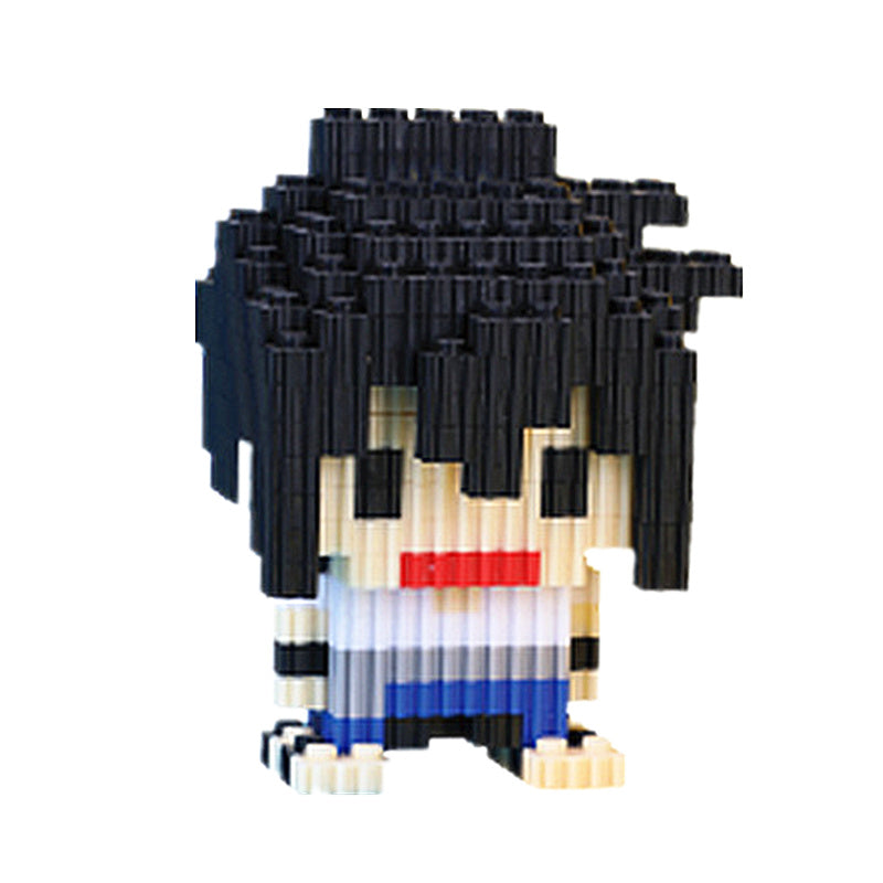 Department Store - One Piece Miniature Small Particle Building Blocks Assembled Toys Creative Luffy Joe Ba Sorong Jigsaw Toys