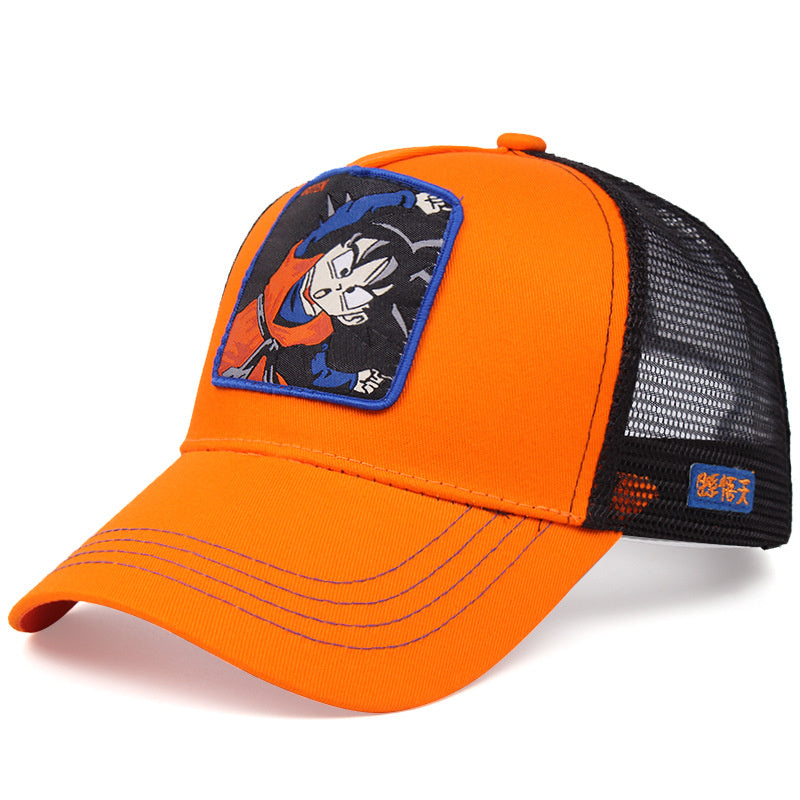 Department Store - Dragon Ball Naruto 41 All Styles Buckle Back Cotton Baseball Cap Men's Women's Hip Hop Dad Hat Trucker Mesh Cap