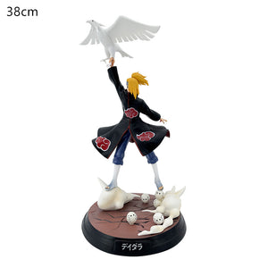 Department Store - Naruto GK Uchiha Itachi I Love Rosha Cloud Sitting Crane Shield Sand Storm Sasuke Chidori San Diego PVC Action Figure Gift