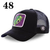 Department Store - Dragon Ball Naruto 41 All Styles Buckle Back Cotton Baseball Cap Men's Women's Hip Hop Dad Hat Trucker Mesh Cap