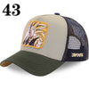 Department Store - Dragon Ball Naruto 41 All Styles Buckle Back Cotton Baseball Cap Men's Women's Hip Hop Dad Hat Trucker Mesh Cap