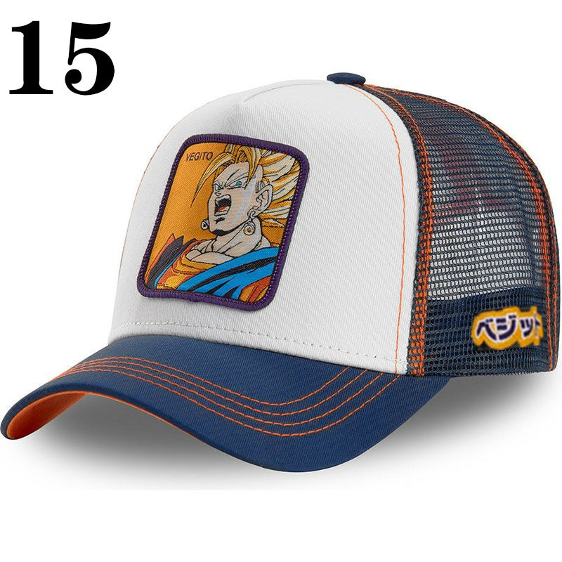 Department Store - Dragon Ball Naruto 41 All Styles Buckle Back Cotton Baseball Cap Men's Women's Hip Hop Dad Hat Trucker Mesh Cap