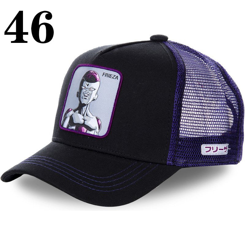 Department Store - Dragon Ball Naruto 41 All Styles Buckle Back Cotton Baseball Cap Men's Women's Hip Hop Dad Hat Trucker Mesh Cap