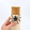 Department Store - Funny Scare Box Prank Spider Wooden Fidget Anti-stress Interest Play Trick Joke Surprise Adult Halloween Toys For Children Gifts
