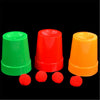 Department Store - Magic Cups and Balls Professional Magician Trick close up Magic Tricks illusion mentalism truco de magie kids toy