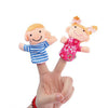 Sensuality Emporium - 6PCS Puppets soft family finger glove hand educational bed story learning Funny girls toys boys feisty pets finger dolls kids