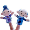 Sensuality Emporium - 6PCS Puppets soft family finger glove hand educational bed story learning Funny girls toys boys feisty pets finger dolls kids