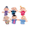 Sensuality Emporium - 6PCS Puppets soft family finger glove hand educational bed story learning Funny girls toys boys feisty pets finger dolls kids