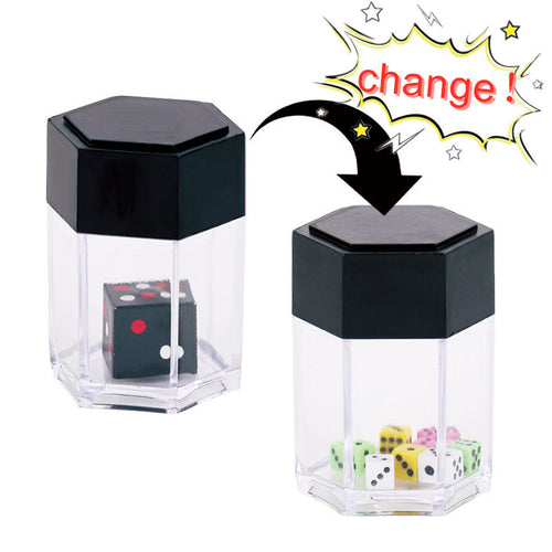 Department Store - Explode Explosion Dice Easy Magic Tricks For Kids Magic Prop Novelty Funny Toy Close-up Performance Joke Prank Toy