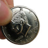 Department Store - Magic Coins &amp; Paper Money Bite Restored Illusion Coin For Magic Show Bitten Coin Half Dollar Magician Coin Dropshipping