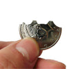 Department Store - Magic Coins &amp; Paper Money Bite Restored Illusion Coin For Magic Show Bitten Coin Half Dollar Magician Coin Dropshipping