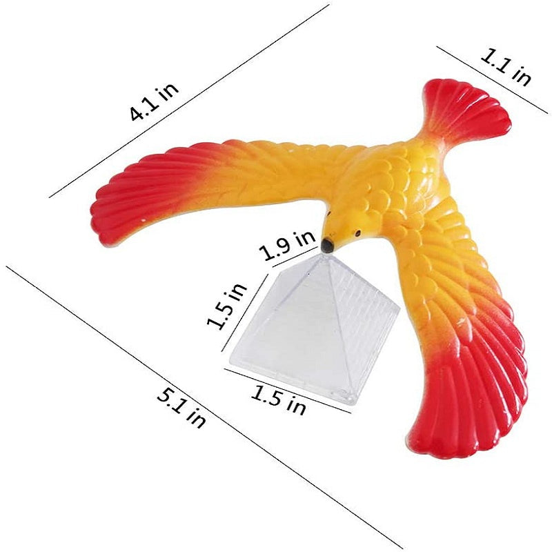 Department Store - 2Pc/Set High Quality Novelty Amazing Balance Eagle Bird Toy Magic Maintain Balance Home Office Fun Learning Gag Toy for Kid Gift