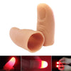 Department Store - 2PCS Magic Trick Fingers Thumbs with LED Battery Powered Magic Props Halloween Magic Trick Fingers Thumbs Party Toys for Child