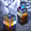 Sensuality Emporium - 2pcs Creative Gifts Light Cube Prism Color Six-sided Rainbow Photo Photography 15*15*15mm