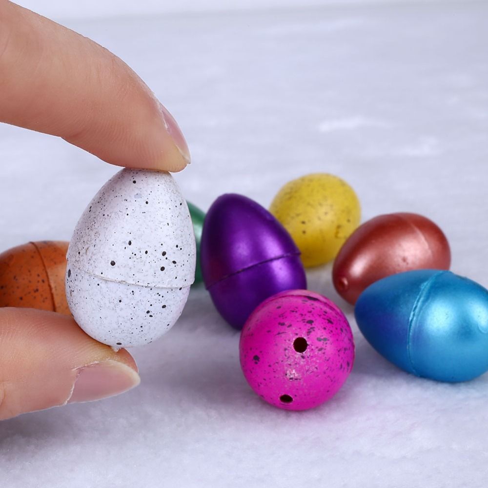 Sensuality Emporium - 10pcs/lot Novelty Gag Toys Children Toys Cute Magic Hatching Growing Animal Dinosaur Eggs For Kids Educational Toys Gifts