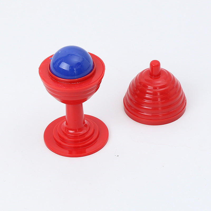 Department Store - 1set Beads Go No Traces Magic Cup Puzzle Novelty Toys Children Close-up Magic trick Props