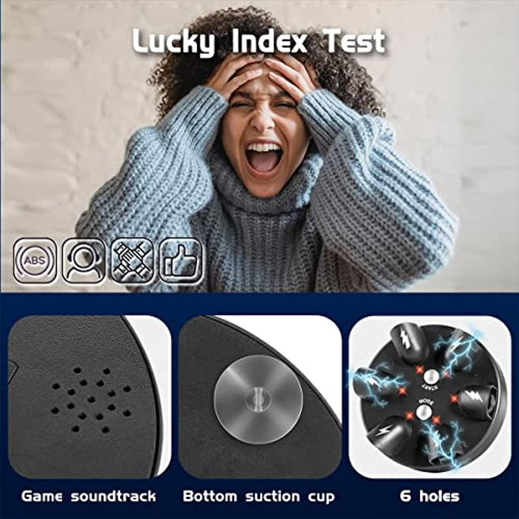 Department Store - Lie Detector Test Shock Finger Game Shocking Shot Roulette Cogs of Fate Funny Electric Amazing Chance Toy Hand Buzzer Games Kids Adults Family Party