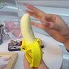 oh my god - Simulation Banana Creative Decompression Stretch Pinch Stress Toy Stretching Pinch Anti Anxiety Fun Interesting Gifts