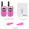 YYDS - 2pc Multifunctional Portable Kids Walkie Talkie With LED Backlight For Outdoor Camping Hiking