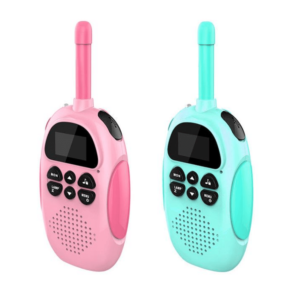 YYDS - Kids Toys Rechargeable Walkie Talkie Boys Toys; Outdoor Toys For 3 4 5 6 7 8 Year Old Boys &Girls; Gift For Girls Boys (blue &pink)