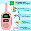 YYDS - Kids Toys Rechargeable Walkie Talkie Boys Toys; Outdoor Toys For 3 4 5 6 7 8 Year Old Boys &Girls; Gift For Girls Boys (blue &pink)