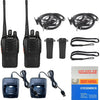 YYDS - 2pcs BAOFENG BF-888S Two Way Radio UHF Portable Walkie Talkies; Amateur Radio Handheld For Hiking Biking Camping