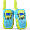 YYDS - 2pcs/pack Kids Walkie Talkie 22 Channel Bidirectional Wireless Radio Toy With Backlight LCD Flashlight For Outdoor; Camping; 3km Range Hiking