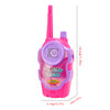 YYDS - Children's Carry On Listening Walkie-talkie Toys; Christmas Gifts; Parent-child Walkie-talkie; Girl Pretend Play House Toy; Pink; Cute