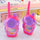YYDS - Children's Carry On Listening Walkie-talkie Toys; Christmas Gifts; Parent-child Walkie-talkie; Girl Pretend Play House Toy; Pink; Cute