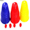 Sensuality Emporium - Magic Cups and Balls Professional Magician Trick close up Magic Tricks illusion mentalism truco de magie kids toy