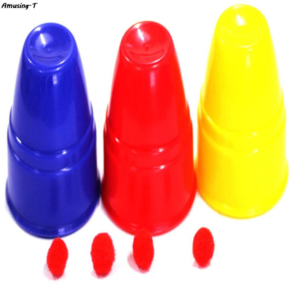 Sensuality Emporium - Magic Cups and Balls Professional Magician Trick close up Magic Tricks illusion mentalism truco de magie kids toy