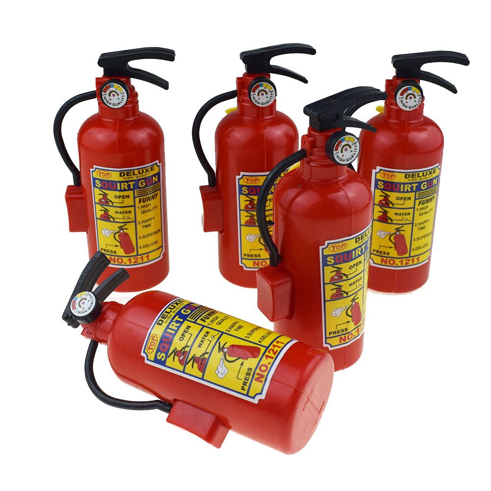 Department Store - Water Gun Toy Children Portable Squirter Simulation Fire Extinguisher Style Halloween Firefighter Costume Gift Pretend Play Toys