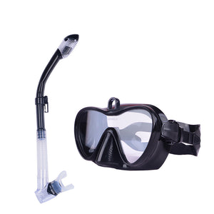 Sensuality Emporium - Professional Anti-Fog Diving Mask Scuba Diving Mask Adult Silicone Mask With Snorkel Full Dry Tube Underwater Swim Equipment