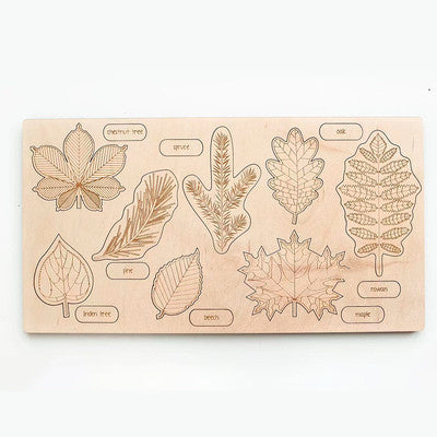 Sensuality Emporium - Montessori Puzzle Children's Educational Human Anatomy Science Animal Planet 3 To 6 Years Old Wooden Multi-layer Puzzle Toy