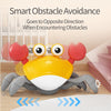 Department Store - Children's Electric Automatic Induction Crab Toy; Boys And Girls 3-6 Years Old; Simulated Crawling Crab Toys; Birthday Gift For Baby