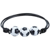 Nice Store - Sports Theme Charm Bracelets; Basketball Football Baseball Volleyball Bracelet Adjustable Inspirational Sports Beads Ball Bracelet With Charm For Teens Students Adults Outdoor Gift
