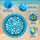 Department Store - Sprinkler Splash Pad For Kids 68IN Inflatable Blow Up Pool Sprinkle Play Mat Summer Outdoor Water Toys