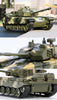 PANDA SUPERSTORE - Army Vehicle Models Car Toys Combat Vehicles Toys Tank for Plastic, Set of 3