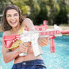 Novelty - M416 Electric Water Gun - Powerful Water Soaker With External Water Bottle Connection - Up To 20 FT Long Range Automatic Toy For Kids & Adults - Perfect For Outdoor Water Pool Shooting Games