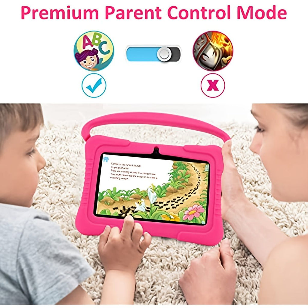 Novelty - Kids Tablet Education Toddler Tablet 7inch Study Tablet 1G RAM16G ROM Or 2GB RAM32G ROM , Safety Eye Protection Screen, Dual Camera , Games, Parental Lock, Installed Educate APP,education Toy