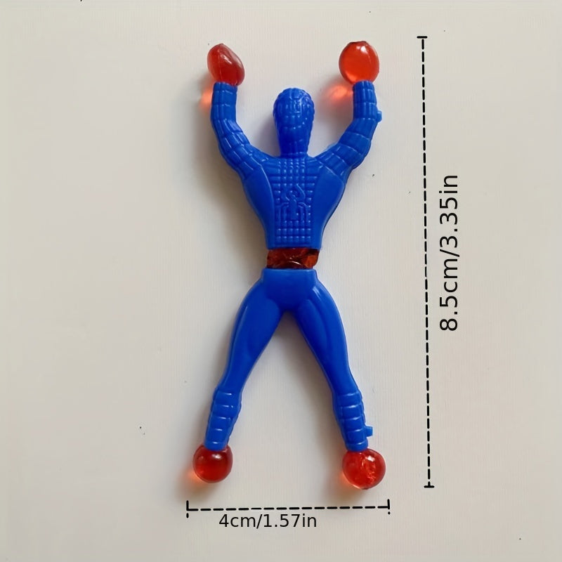 Department Store - 10pcs, Stress Relieving Toys, Fourket Wall Climbing Toys, Wall Climbing Toys, Creative Sticky Toys, Party Gifts, Creative Tricky Toys For Creative Little Gifts