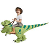 Novelty - New Hot Sale Funny Child Adult Inflatable Riding Green Dinosaur Cosplay Costume Kids Fancy Dress Halloween Holiday Theme Party