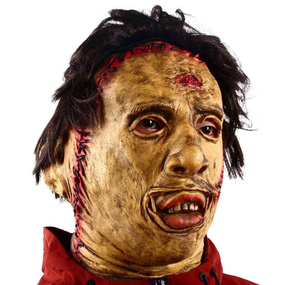 Novelty - Texas Chainsaw Massacre Leatherface Mask Halloween Horror Fancy Dress Party Cosplay Latex Masks