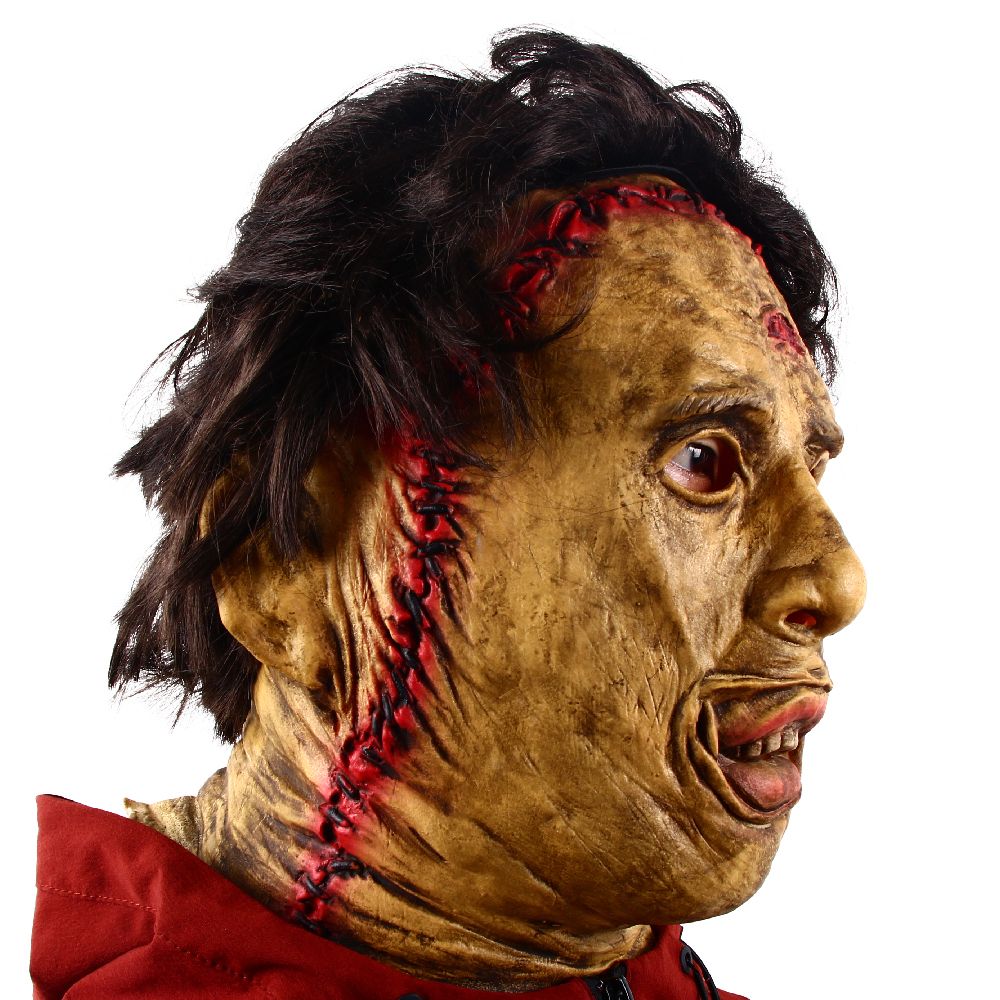 Novelty - Texas Chainsaw Massacre Leatherface Mask Halloween Horror Fancy Dress Party Cosplay Latex Masks