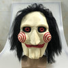 Novelty - Halloween Party Costume Latex Horror Saw Mask Movie Horror The Puppet Jigsaw Full Head Mask Fancy Dress Party Accessories