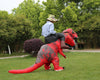 Novelty - T-REX Monster Inflatable Costume Blow Up Cosplay Dinosaur Clothing Carnival Halloween Christma Dress For Man Woman Party Show