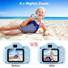 yoyo - Kids Digital Camera w/ 2.0' Screen 12MP 1080P FHD Video Camera 4X Digital Zoom Games